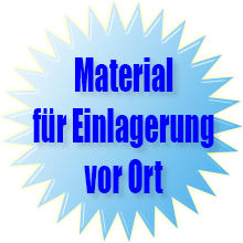 Umzugskartons und Verpackungsmaterial für den Lagerraum