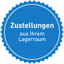 Lagerraum Zustellungen