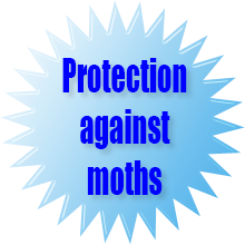Protection against moths