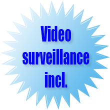 Videoüberwachung im Lagerraum