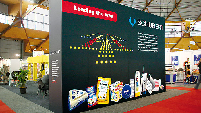 Messestand im Lagerraum einlagern