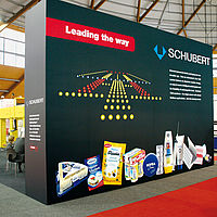 Messestand im Lagerraum einlagern