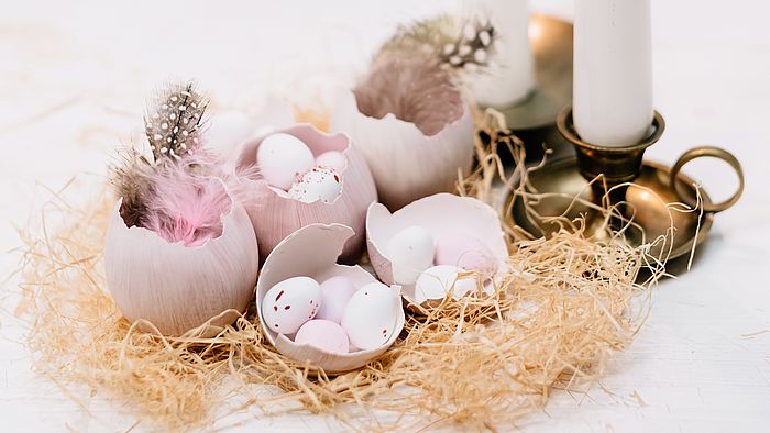 Wie bewahren Sie Ihre Osterdekorationen auf?