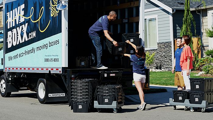 Den Umzugstruck richtig laden